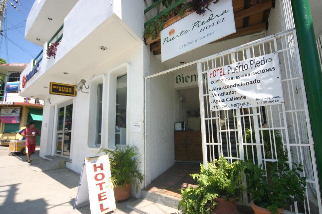 Hotel Puerto Piedra Puerto Escondido  Exterior foto